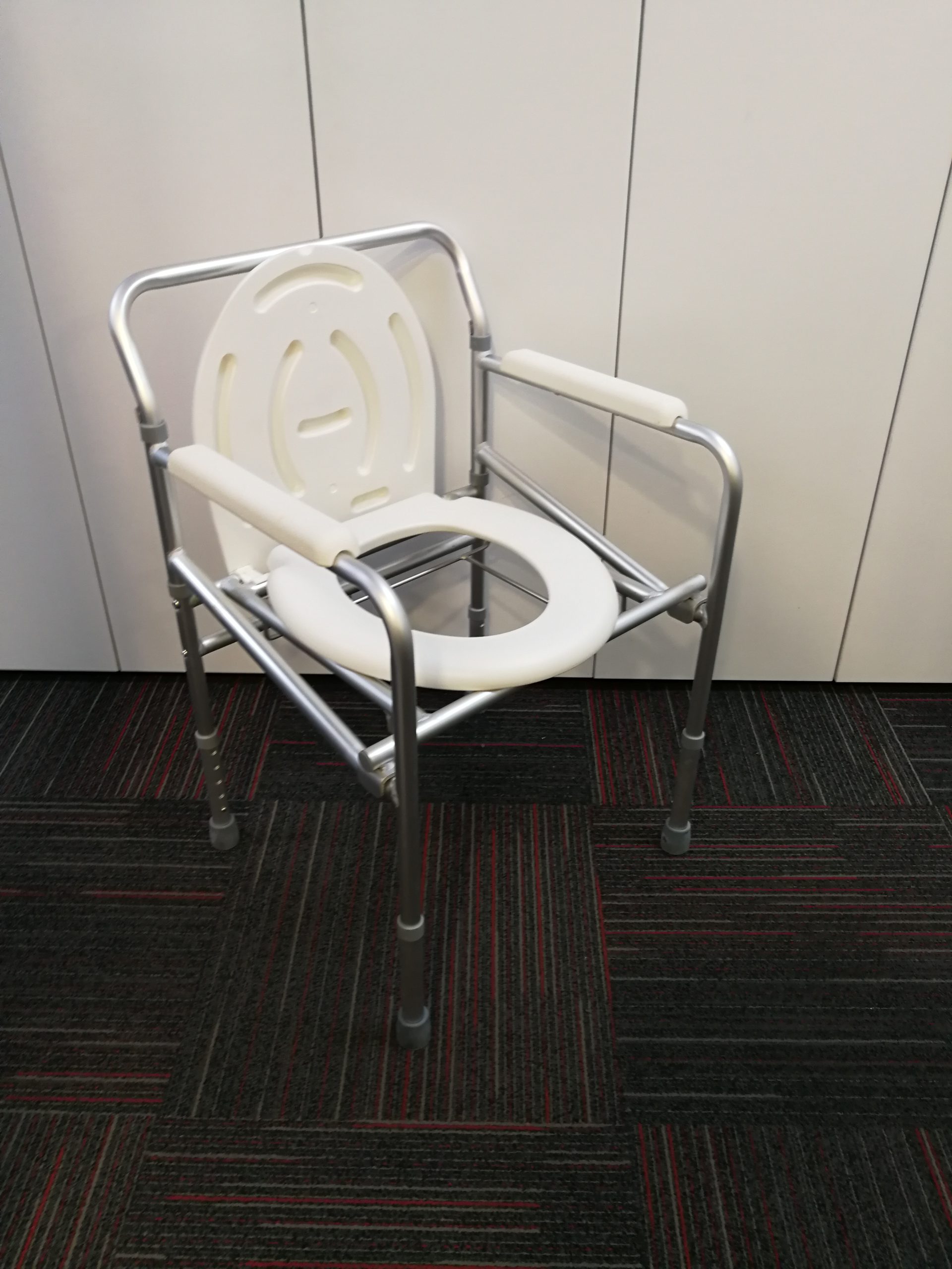 Alum Foldable Commode 3